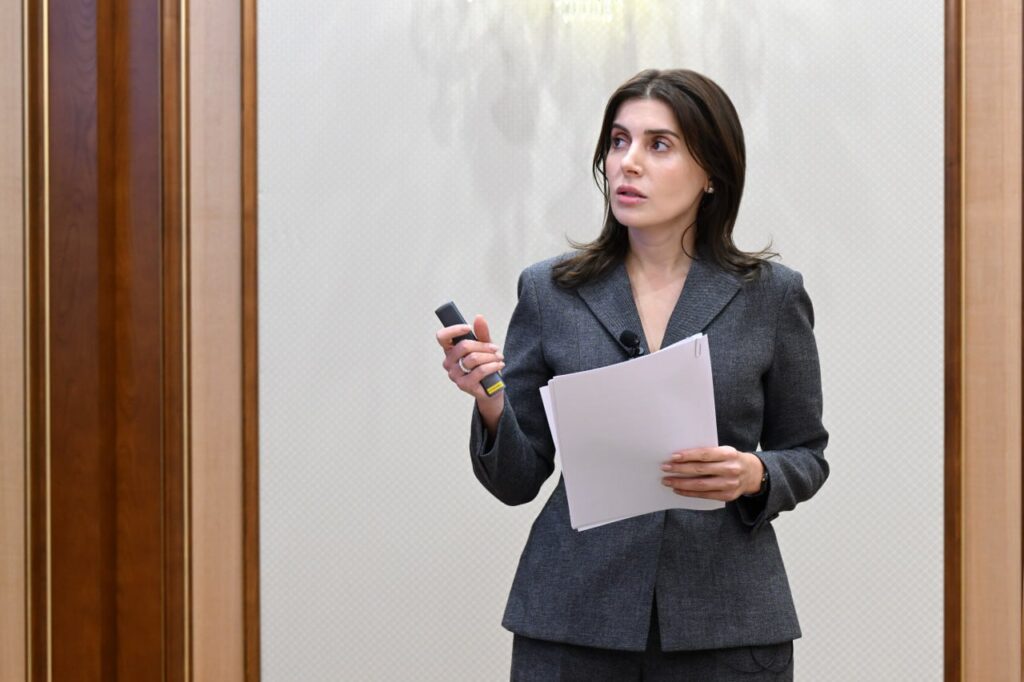 Portrait
Gayane Umerova, Chairperson of the Uzbekistan Art and Culture Development Foundation