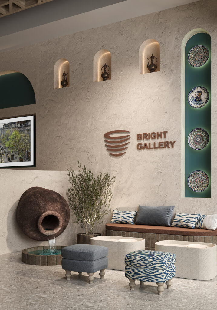 Интерьер Bright Gallery в Tashkent City Mall